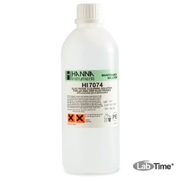 HI 7074L Раствор для очистки от неорганических соединений (460мл)