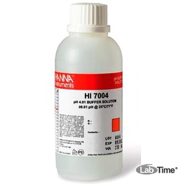 HI 7004L Раствор калибровочный pH:4.01 (460мл)
