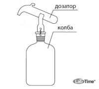 Дозатор для серной кислоты 10 мл ТУУкр 14307481.011-94