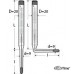 Термометр ТТЖ-М исп.5П-1 (-35+50/1,0) Hg в/ч-240 мм,н/ч-100 мм