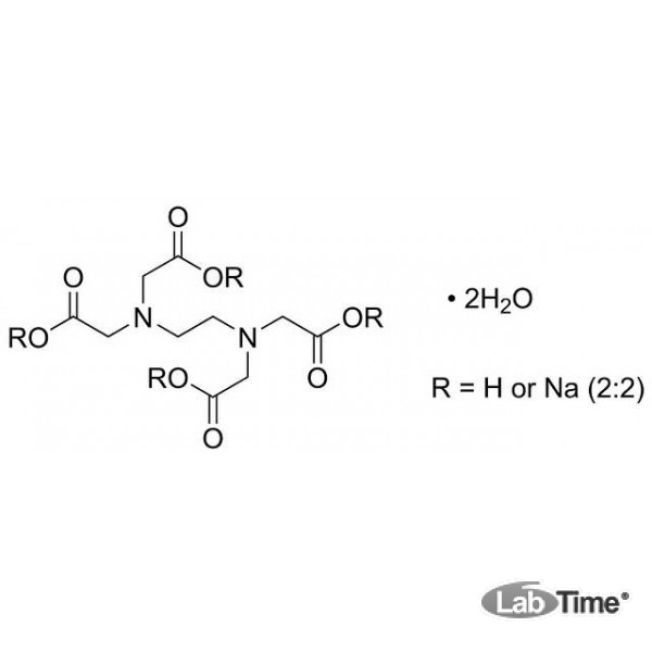 Трилон Б (ЭДТА 2Na*2Н2О), 98.5-101.5%, 500 г (Sigma-Aldrich)