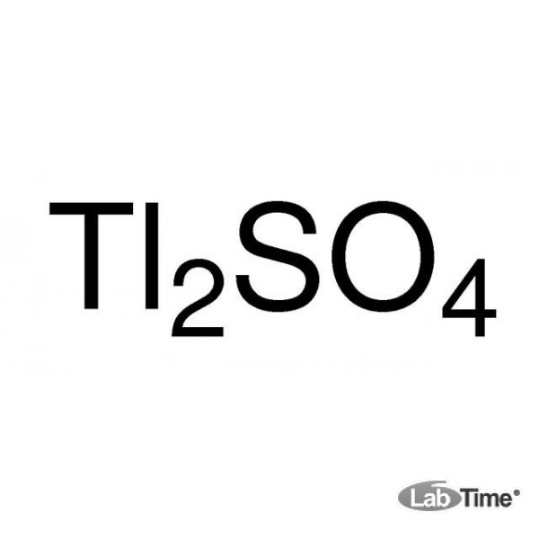 Таллий (I) сернокислый, ч, 98,0%, 100 г (Fluka)
