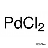 Палладий (II) хлорид, 99,9% (metals basis), мин. Pd 59,5%, 50 г (Alfa)