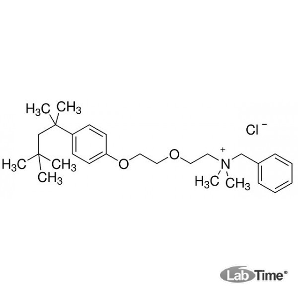 Бензетониум хлорид 0.004 mol/l водный раствор, 2,5 л (Prolabo)