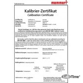 Сертификат калибровки заводской (37 градC для WNE, WPE, 160 градC для ONE)